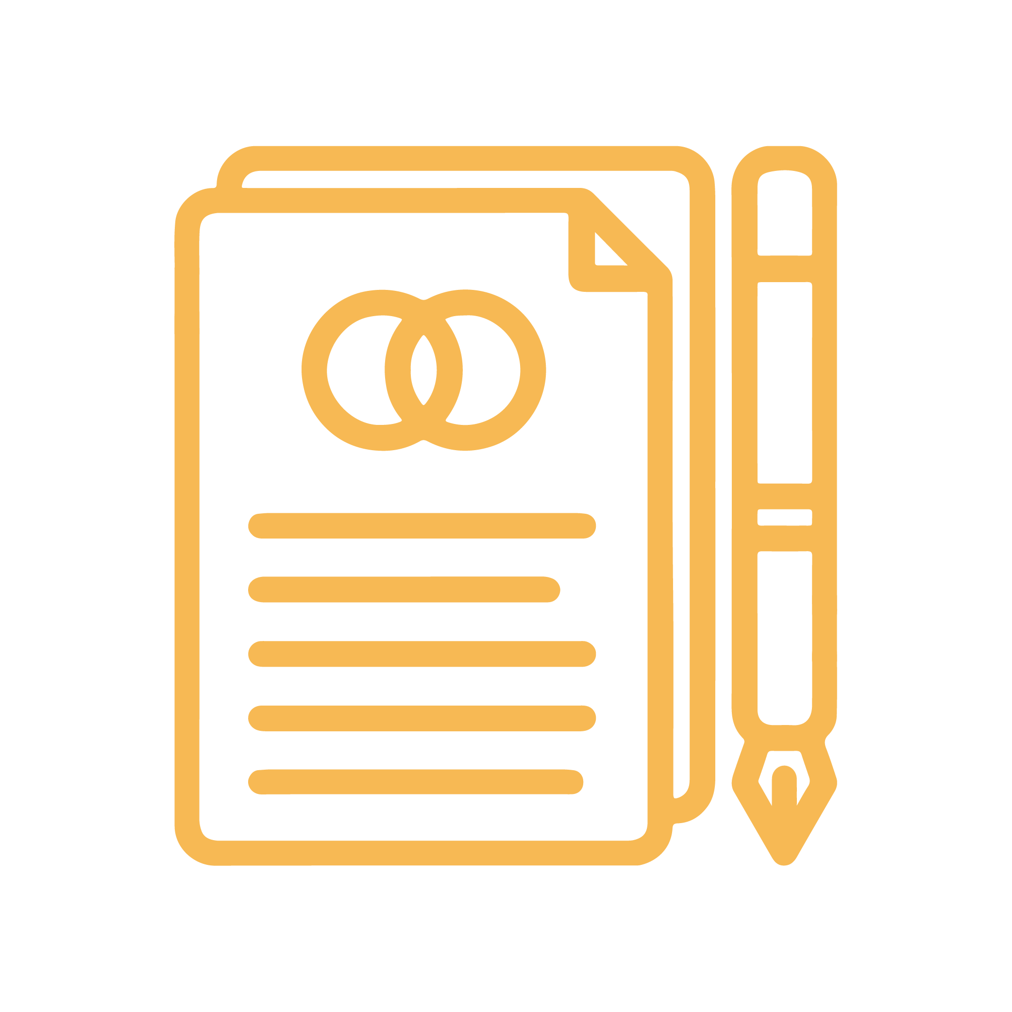 prenuptial agreement icon